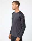 Paragon Unisex Cayman Performance Camo Colorblocked Long Sleeve T-Shirt 216