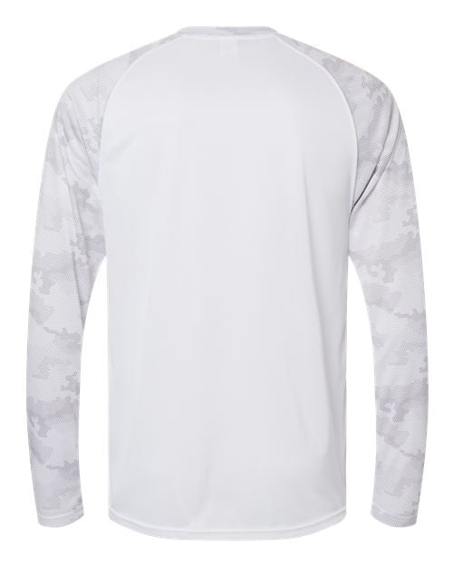 Paragon Unisex Cayman Performance Camo Colorblocked Long Sleeve T-Shirt 216