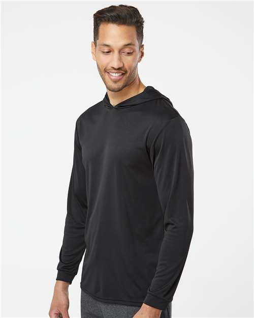 Paragon Unisex Bahama Performance Hooded Long Sleeve T-Shirt 220