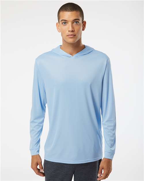 Paragon Unisex Bahama Performance Hooded Long Sleeve T-Shirt 220