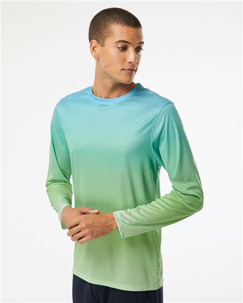 Paragon Unisex Barbados Performance Pin Dot Long Sleeve T-Shirt 225
