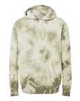 Independent Trading Co. Unisex Midweight Tie-Dyed Hooded Sweatshirt PRM4500TD