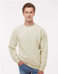 Independent Trading Co. Unisex Midweight Pigment-Dyed Crewneck Sweatshirt PRM3500