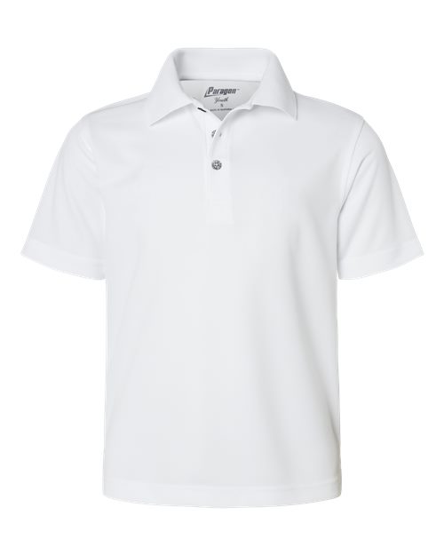 Paragon Youth Saratoga Performance Mini Mesh Polo 108Y