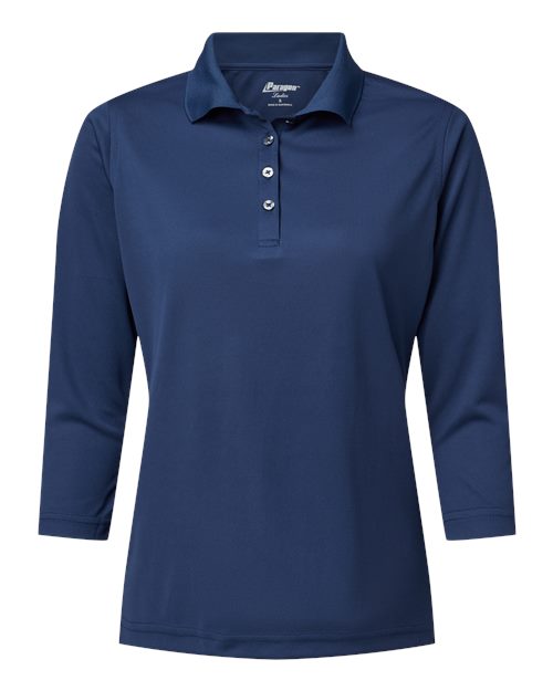 Paragon Women's Lady Palm Three-Quarter Sleeve Polo 120