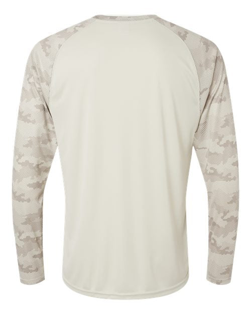 Paragon Unisex Cayman Performance Camo Colorblocked Long Sleeve T-Shirt 216
