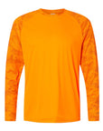 Paragon Unisex Cayman Performance Camo Colorblocked Long Sleeve T-Shirt 216