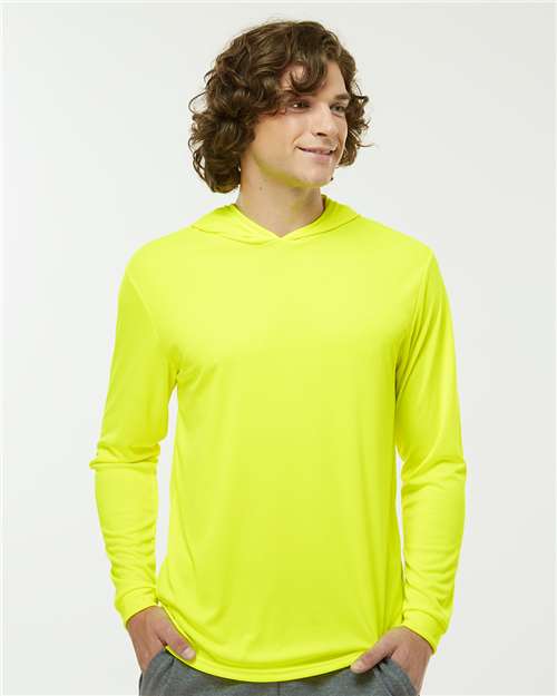 Paragon Unisex Bahama Performance Hooded Long Sleeve T-Shirt 220