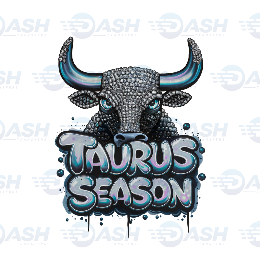 22x48 Inches Taurus Zodiac Gang sheet