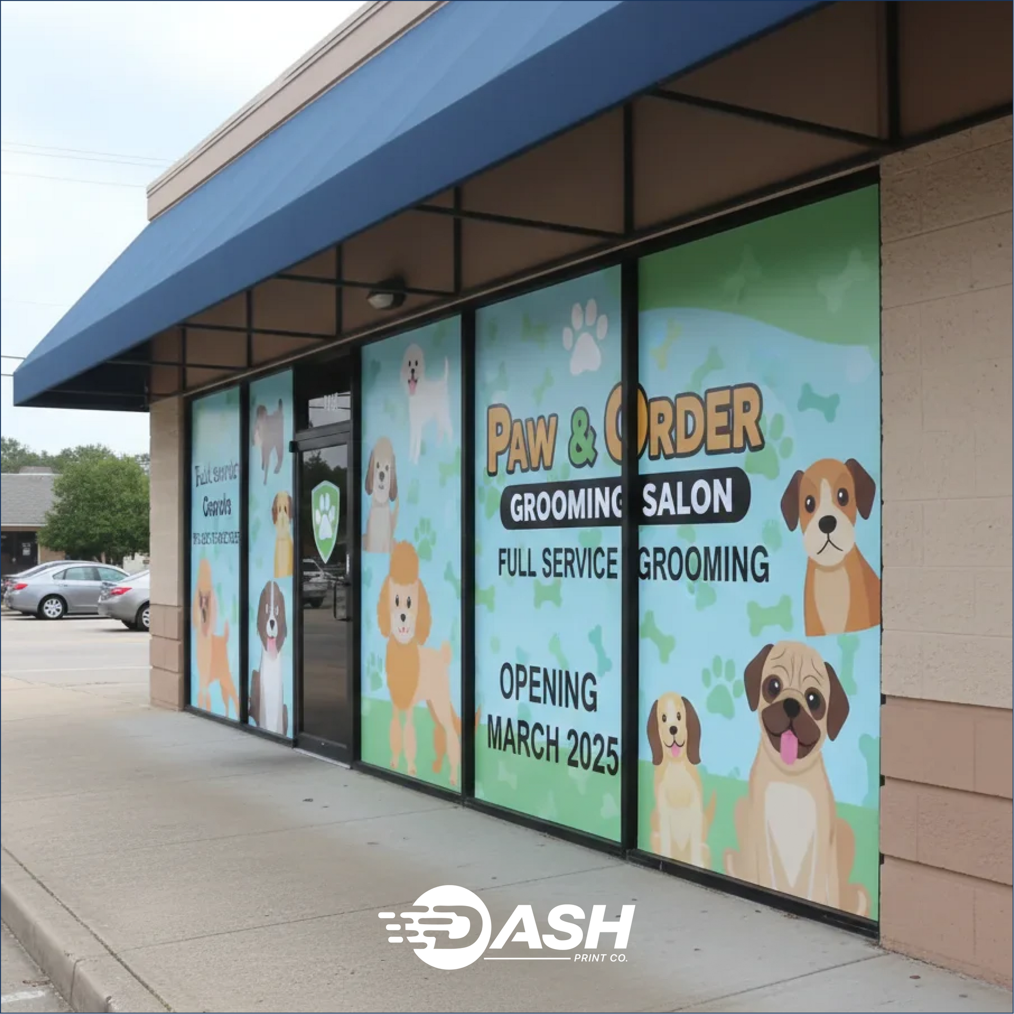 Perforated Window Decals (See-Thru)