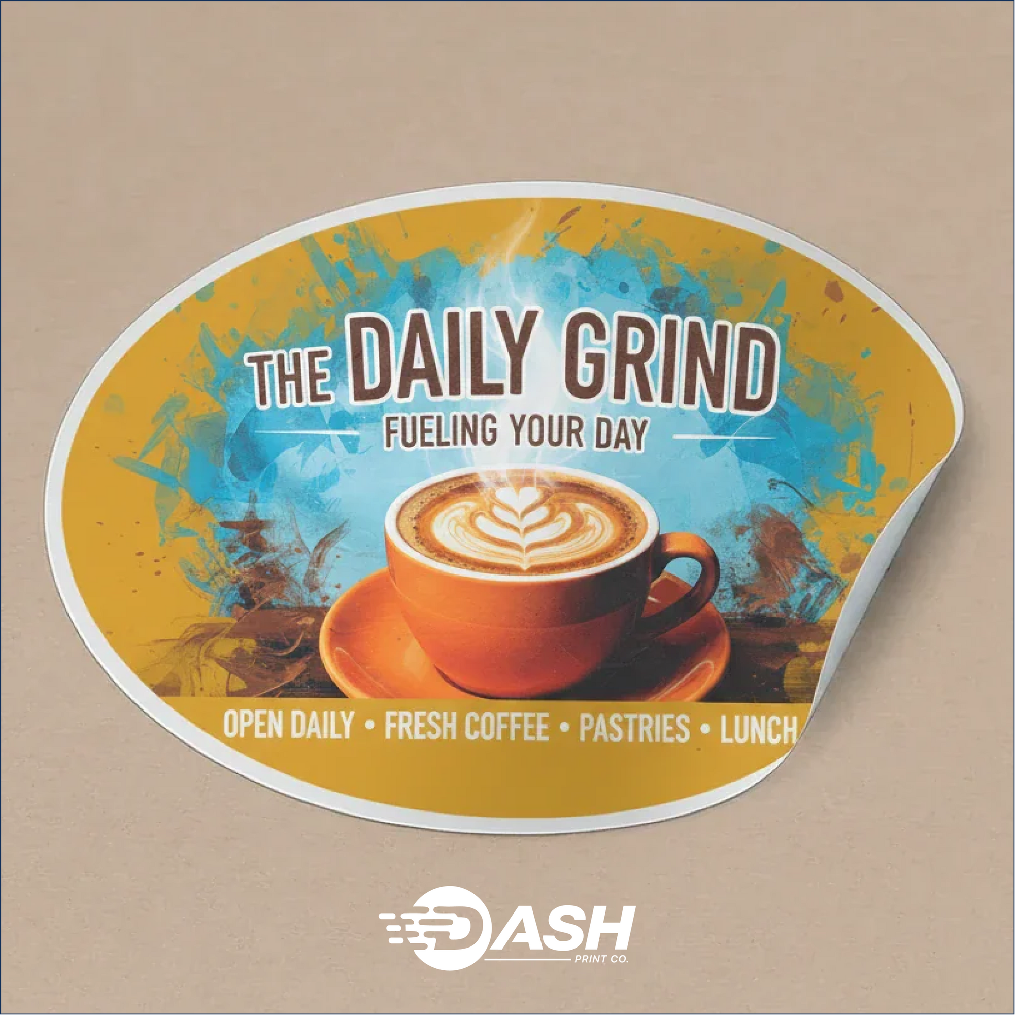 Oval Stickers