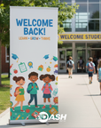 Retractable Roll Up Vinyl Banner
