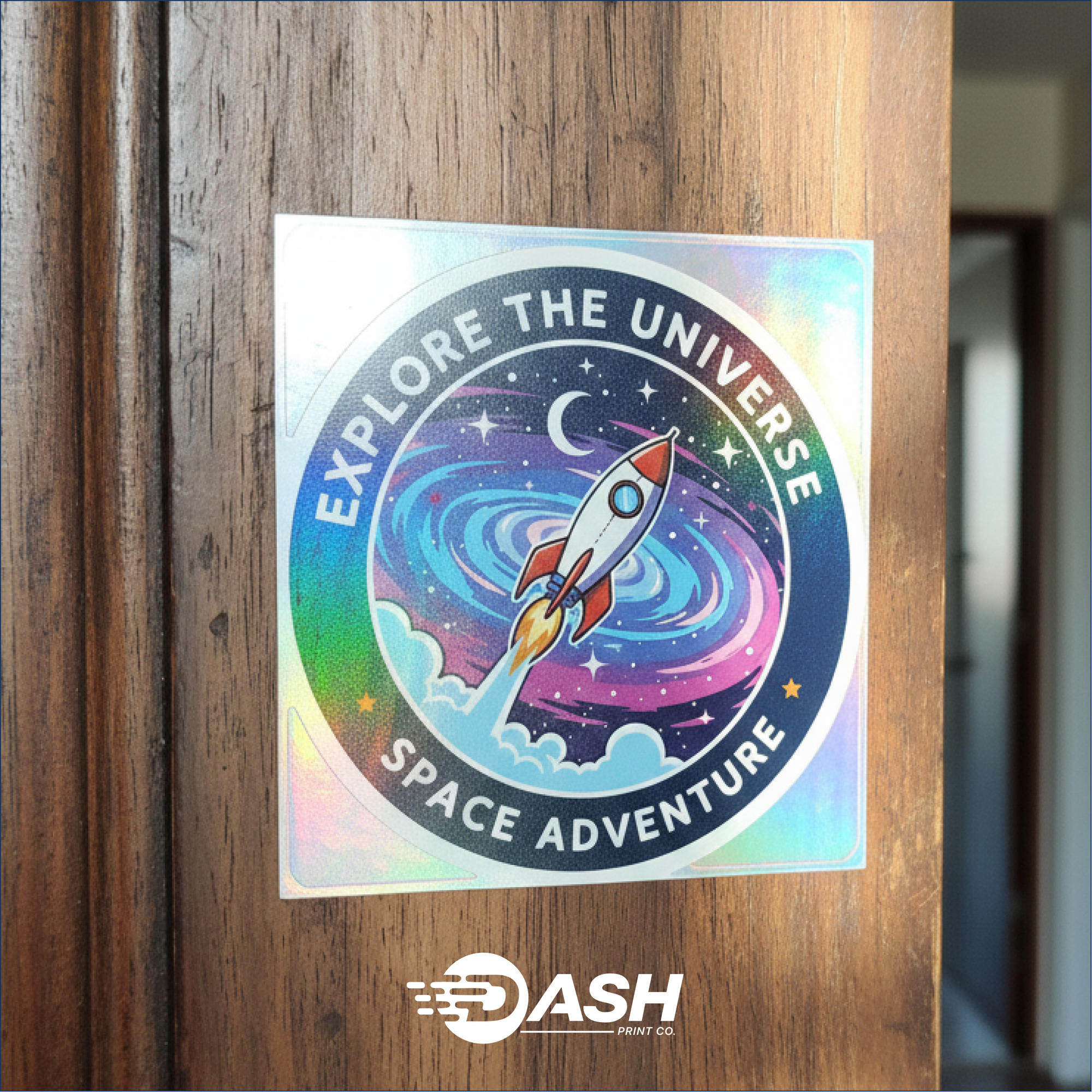 Holographic Stickers