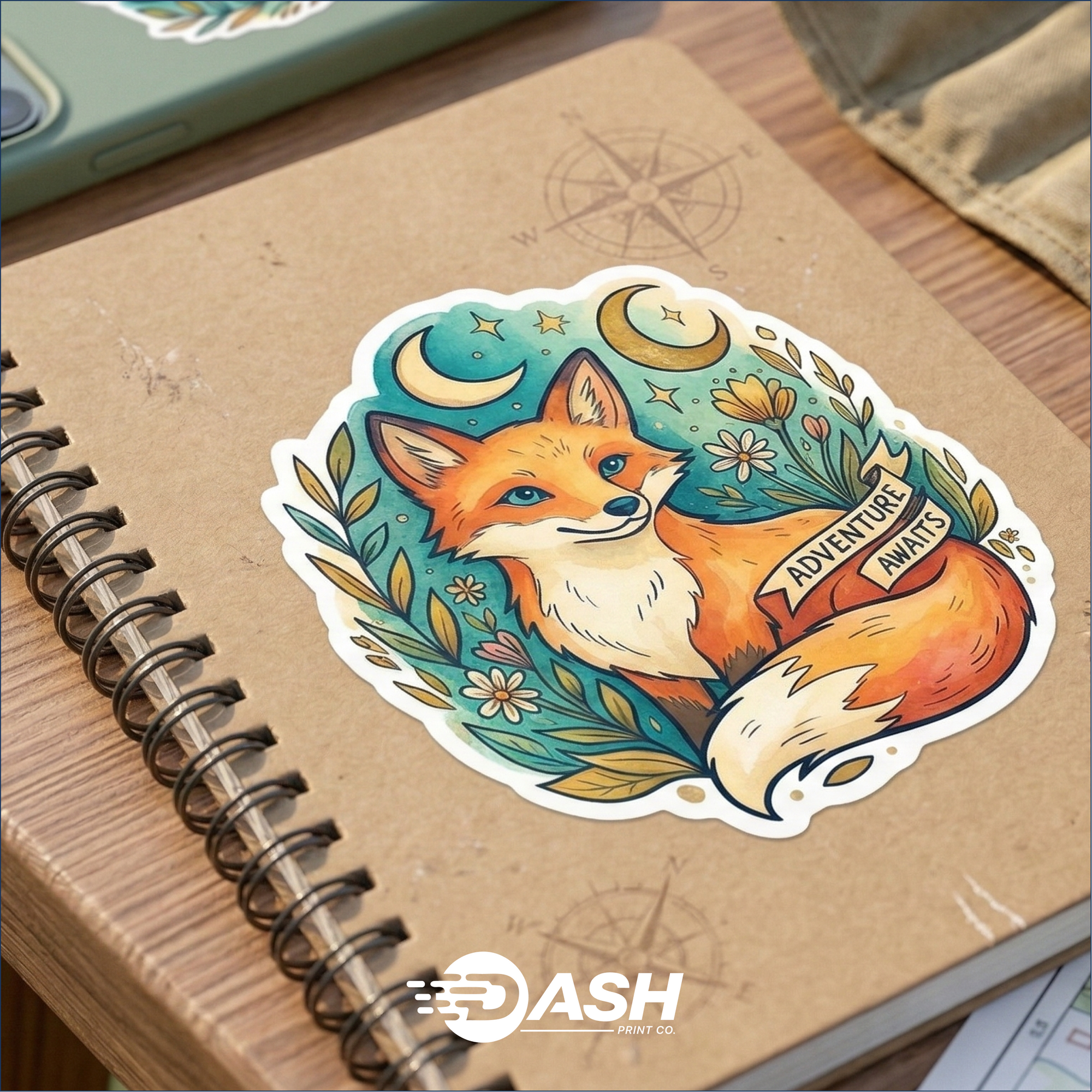 Custom Shape Kiss-Cut Stickers