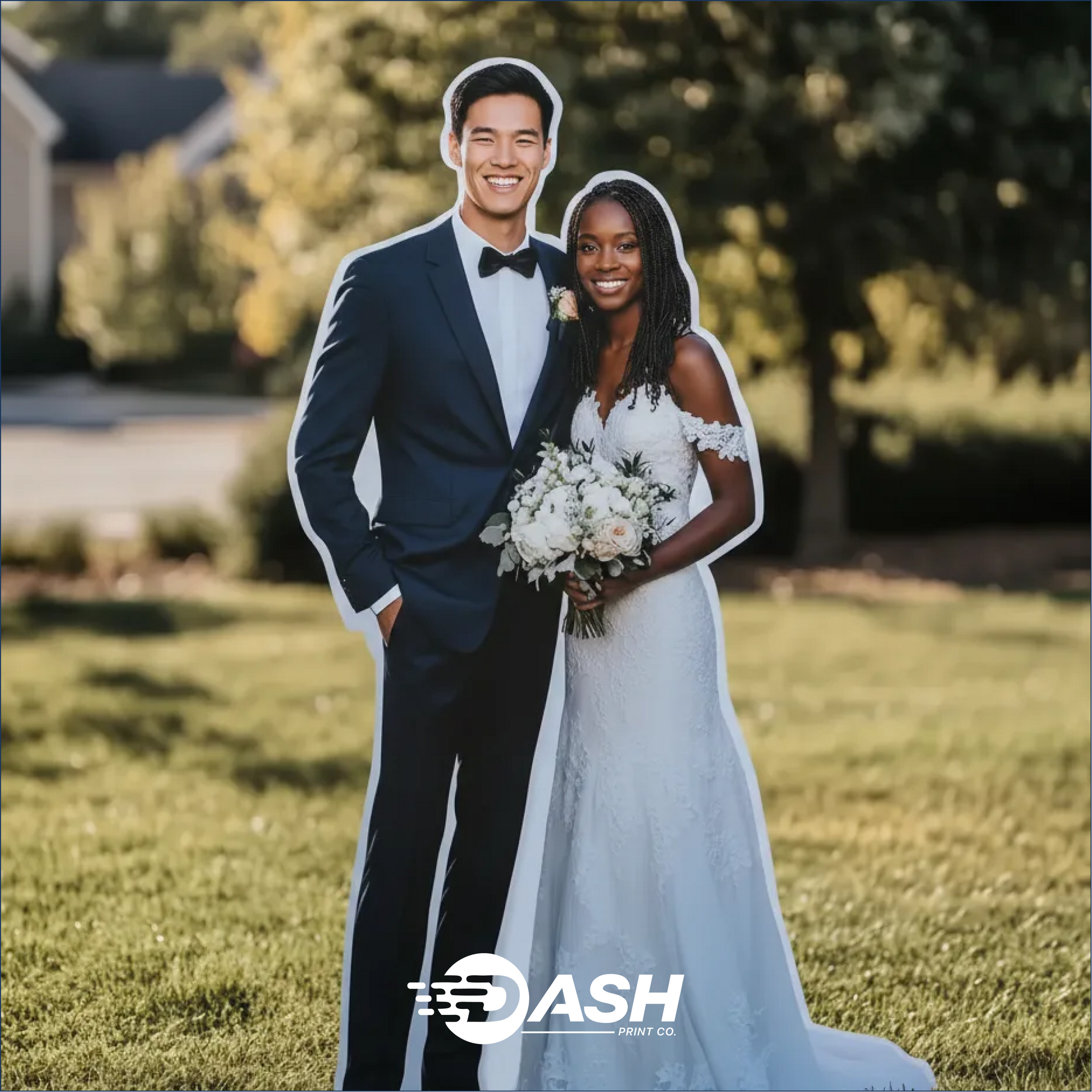 Full Body Wedding Cut-Out