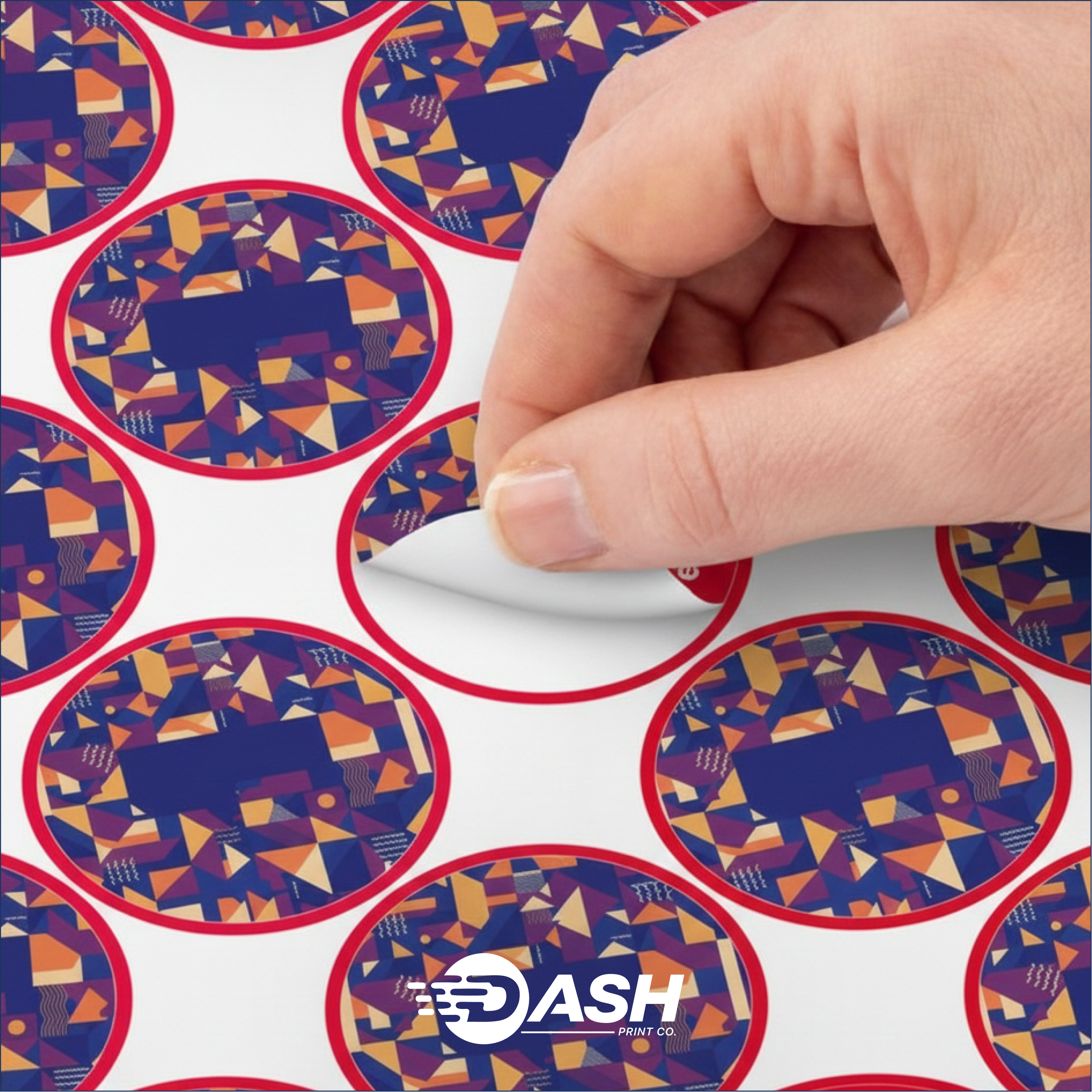Circle Stickers (Round Stickers) – Dash Print Co