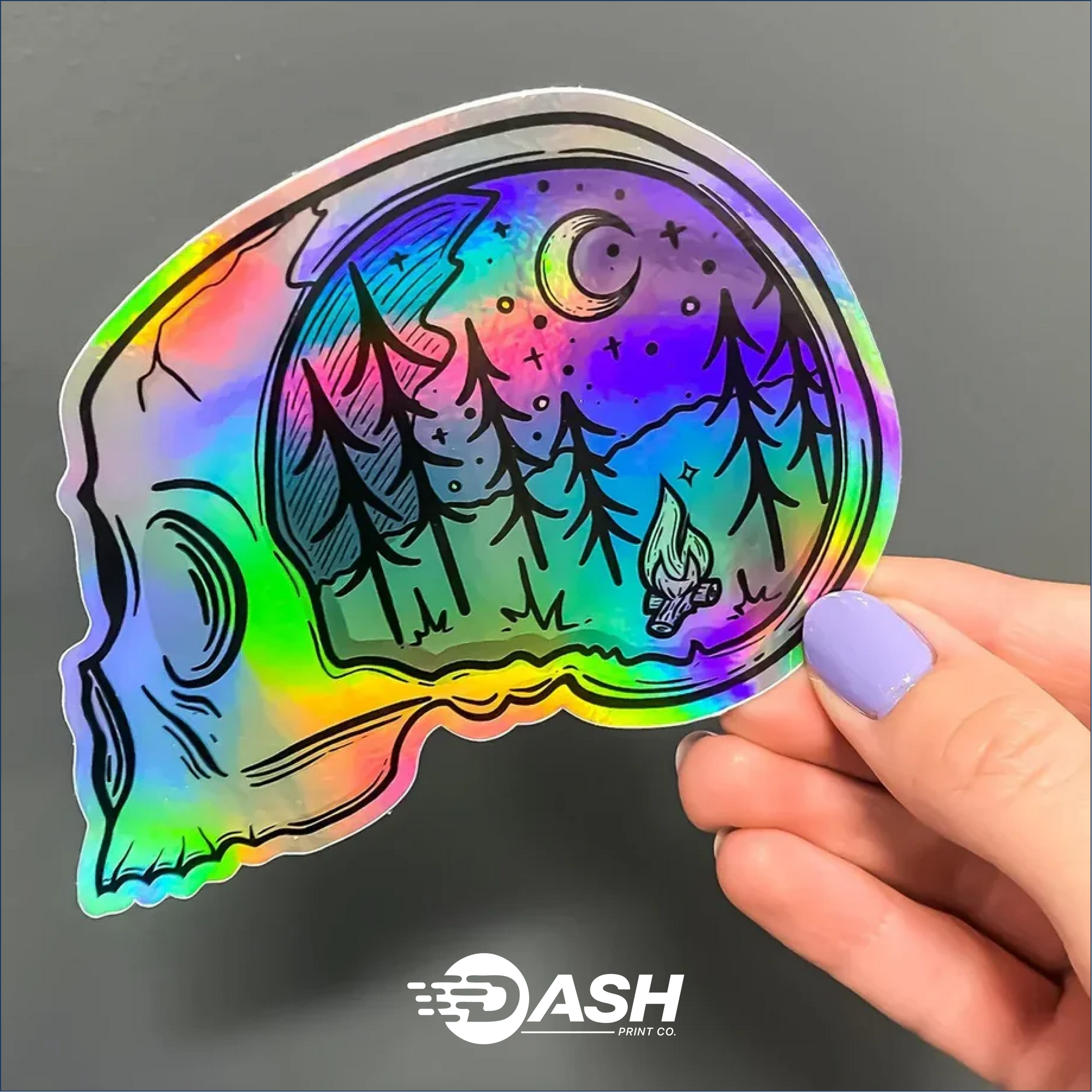 Holographic Stickers