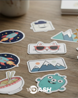 Custom Shape Kiss-Cut Stickers
