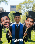 Graduate Big-Head Cutout