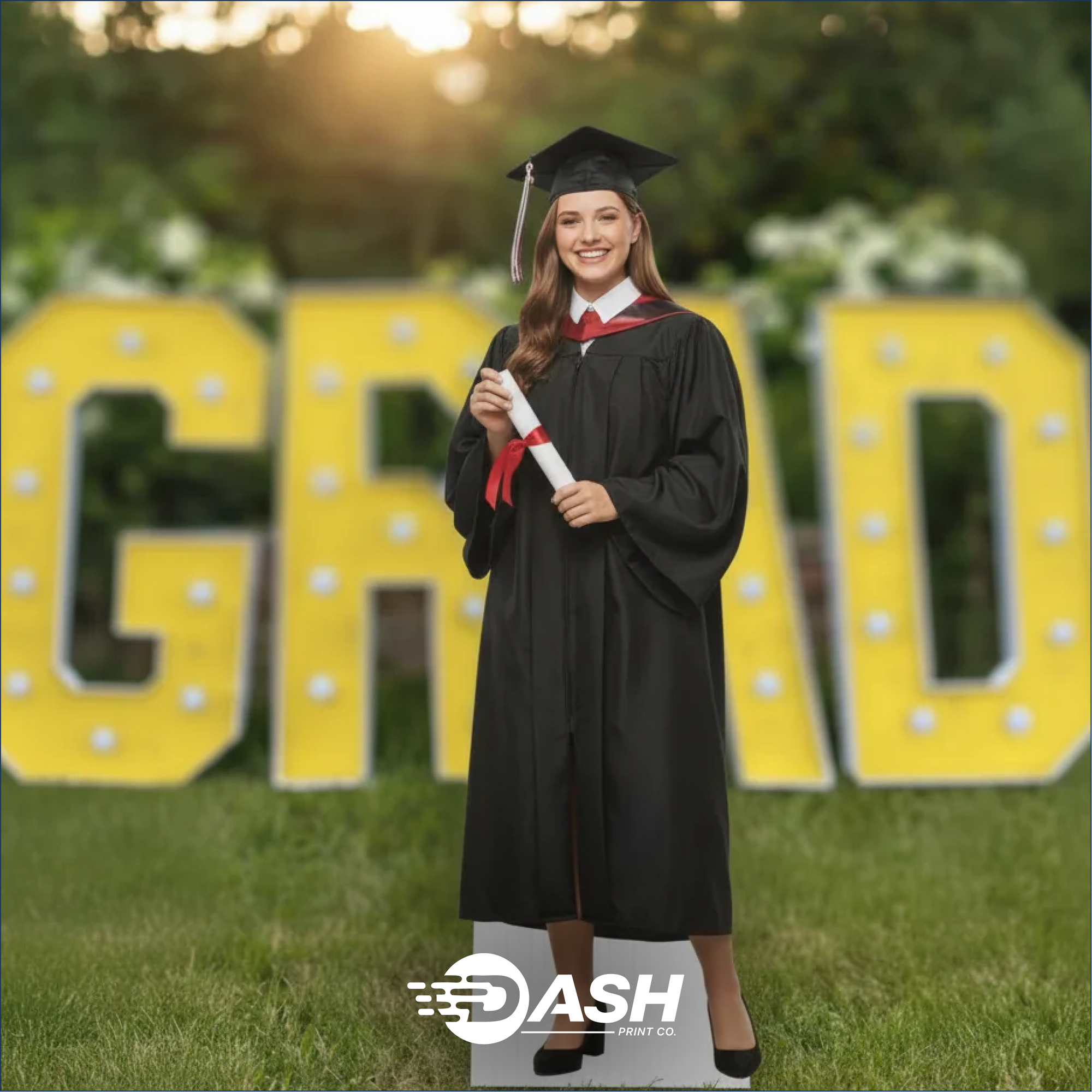 Graduation Full Body Cut-Out