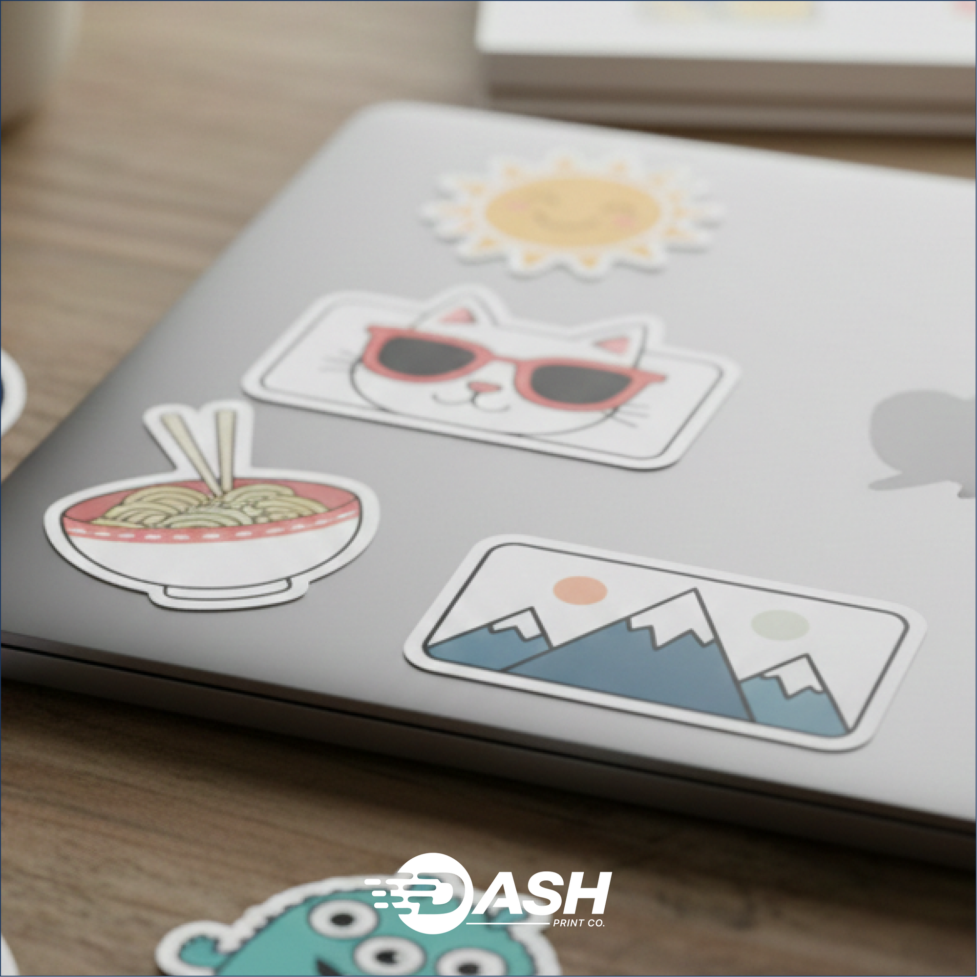 Custom Shape Kiss-Cut Stickers