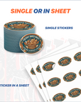 Oval Stickers