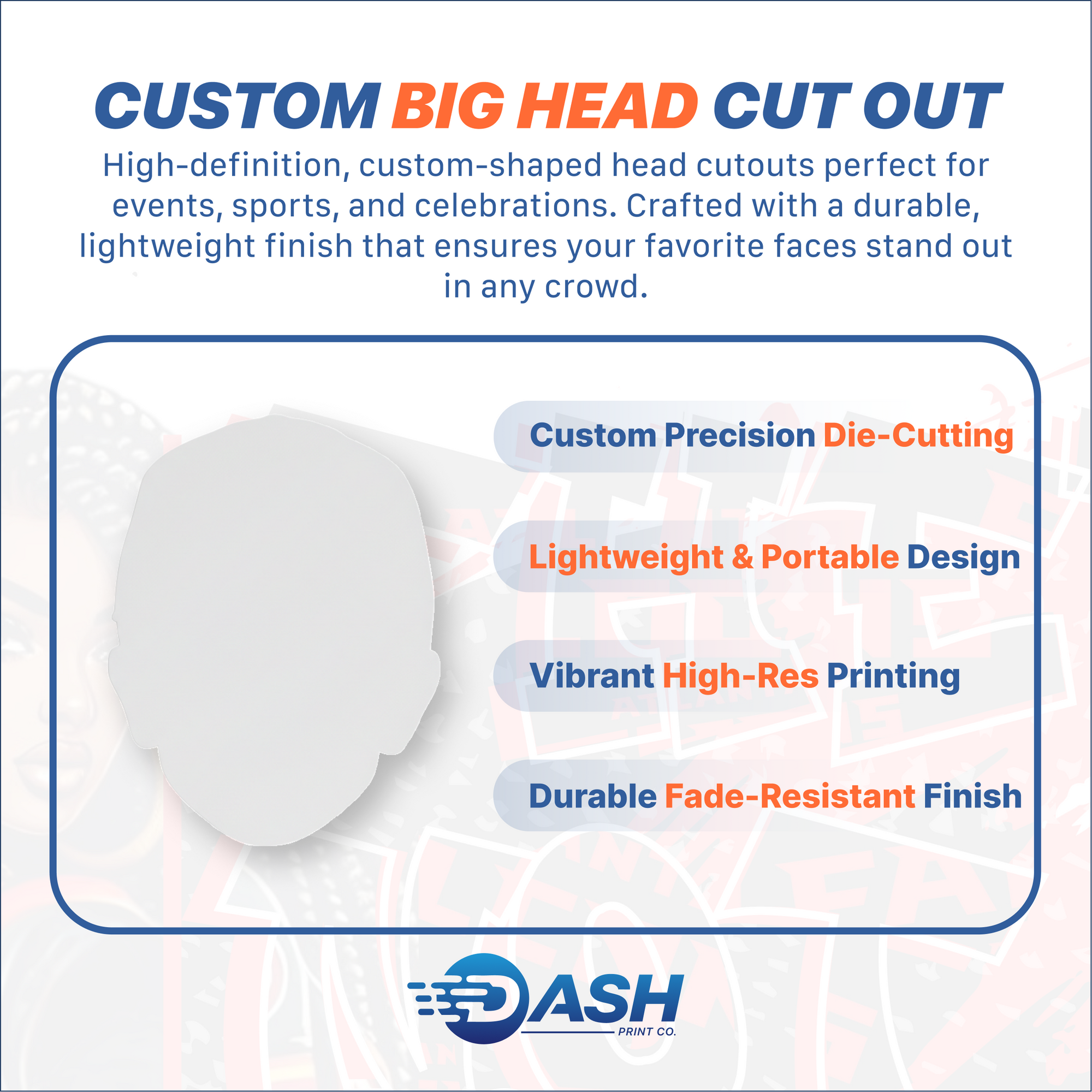 Custom Big Head Cut Out