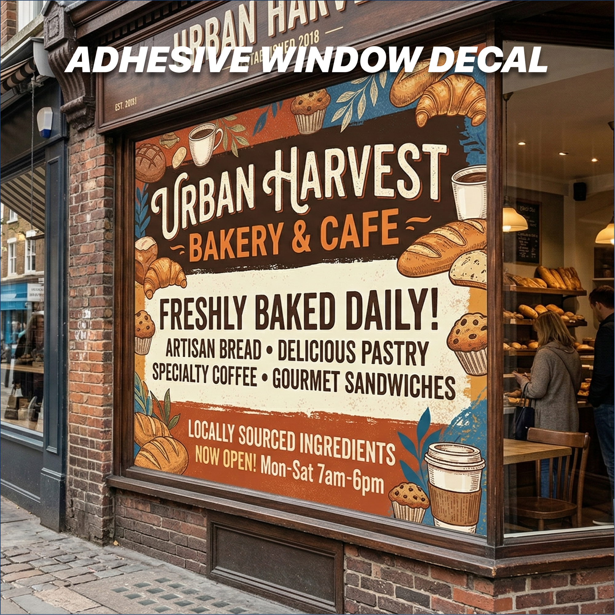 Adhesive Window Decals