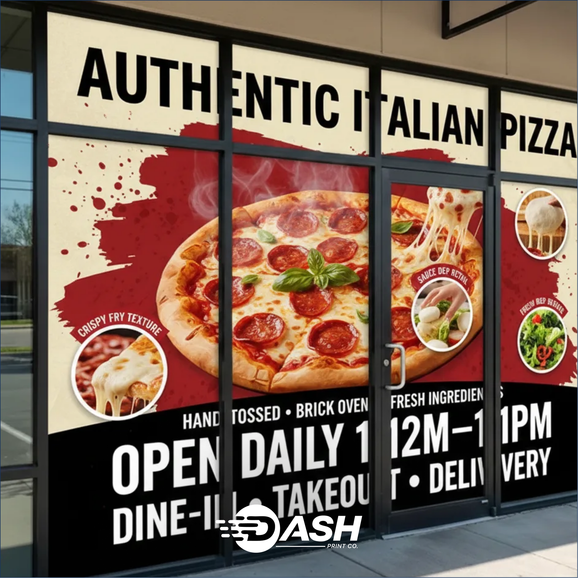 Perforated Window Decals (See-Thru)