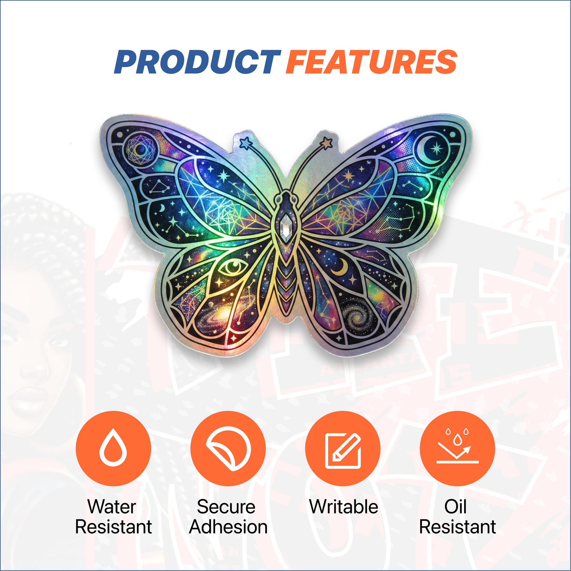 Holographic Stickers